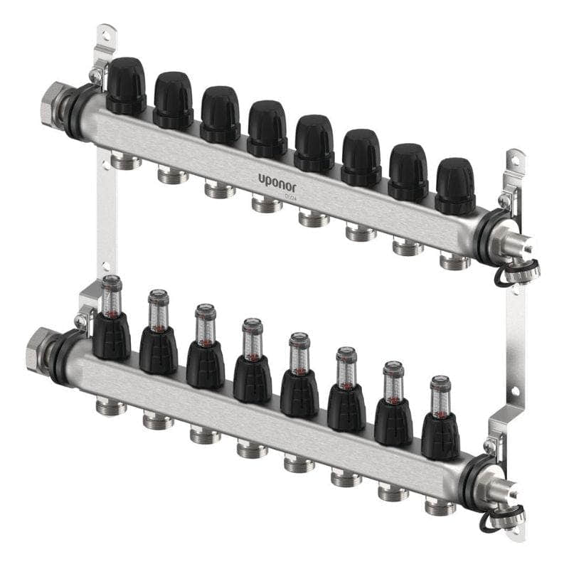 Uponor Vario FM Gulvvarmefordeler 2-12 kurser 8 kurser Uponor Gulvvarmefordeler HEI-8361366