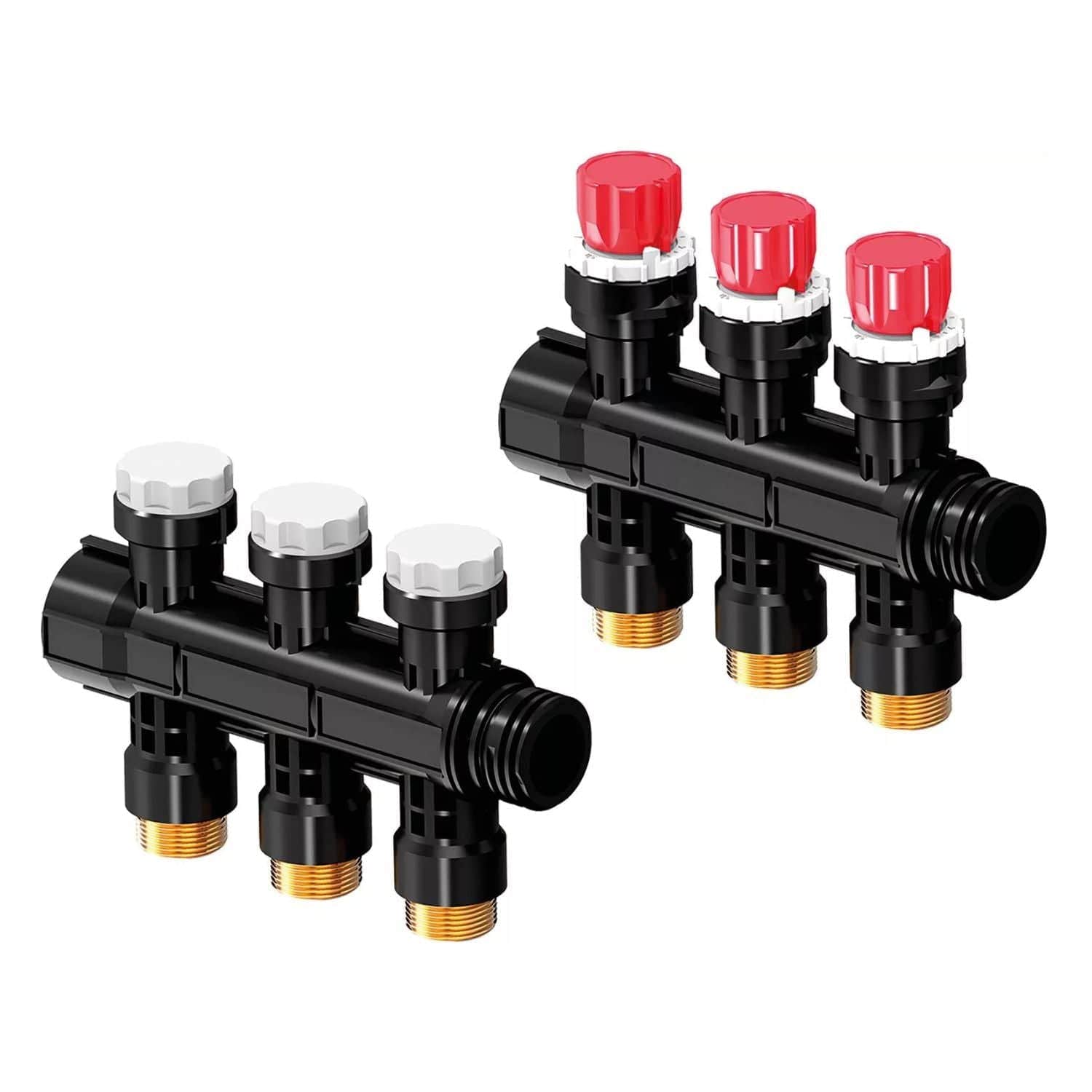 Uponor Vario Plus Fordeler med Ventil Eurocone 3 kurser Uponor Gulvvarmefordeler HEI-8362714