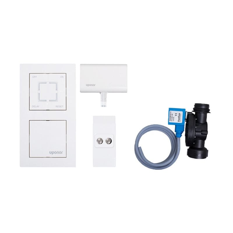 Uponor Waterguard Ventilsett Ett PPM1 Uponor Lekkasjestopper HEI-5110189