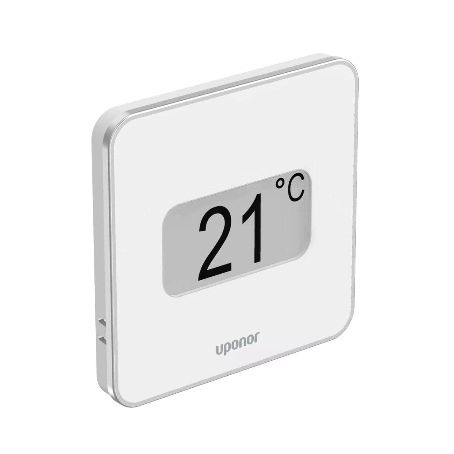 Uponor Wave Base Style T-149 Bus Romtermostat Hvit Uponor Romregulering gulvvarme HEI-8361247
