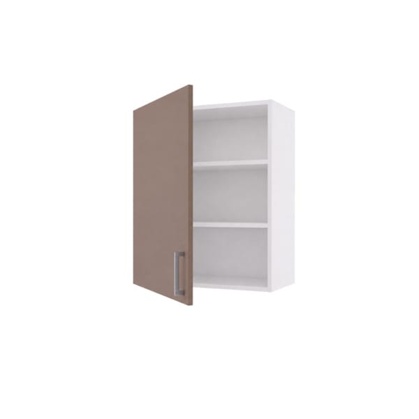 Vaskerom: Linn Bad Overskap 1 dør med 2 hyller Lun beige / 30cm Linn Bad Veggskap vaskerom LB-791103
