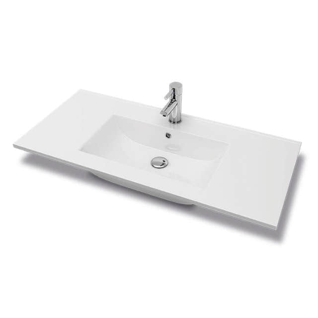 VikingBad ADA D46 Møbelservant B60-120cm Hvit / Thin H1,8cm / 100cm VikingBad Møbelservant VB-110481