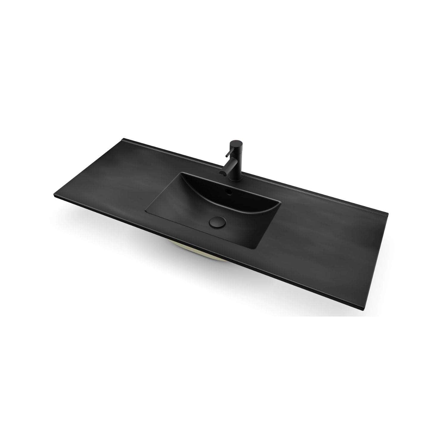 VikingBad ADA D46 Møbelservant B60-120cm Svart matt / Thin H1,8cm / 120cm VikingBad Møbelservant VB-015307