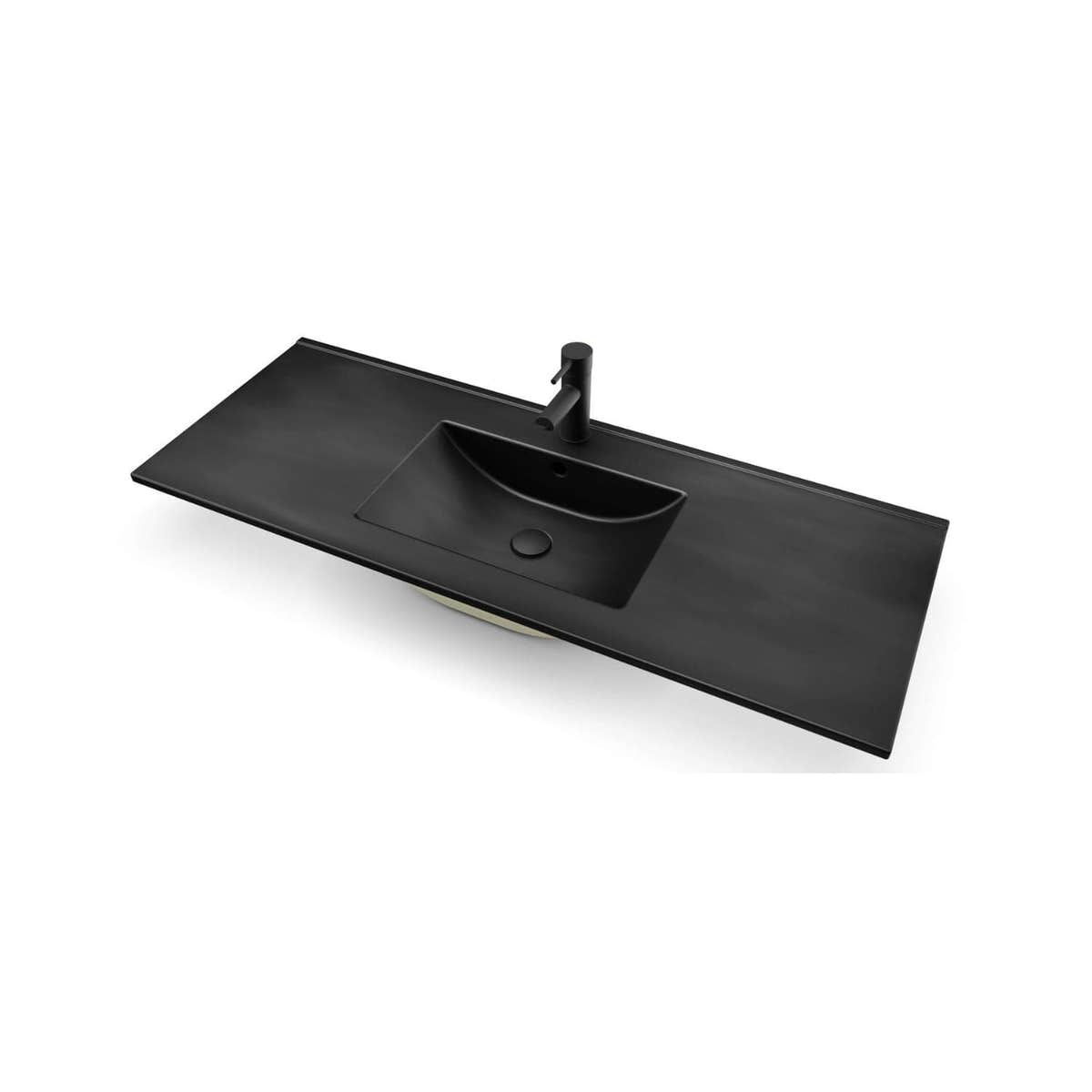 VikingBad ADA D46 Møbelservant B60-120cm Svart matt / Thin H1,8cm / 120cm VikingBad Møbelservant VB-015307
