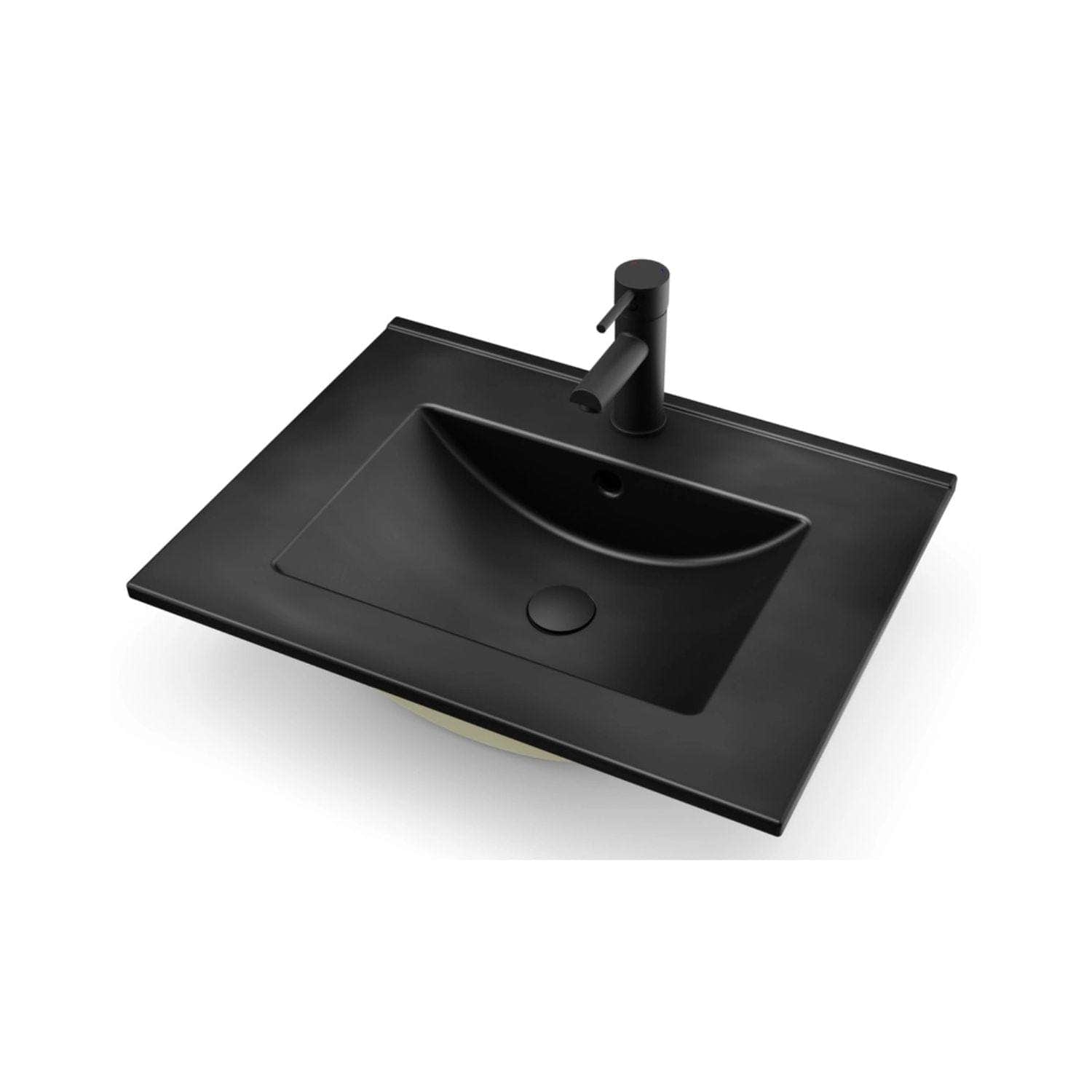 VikingBad ADA D46 Møbelservant B60-120cm Svart matt / Thin H1,8cm / 60cm VikingBad Møbelservant VB-015302