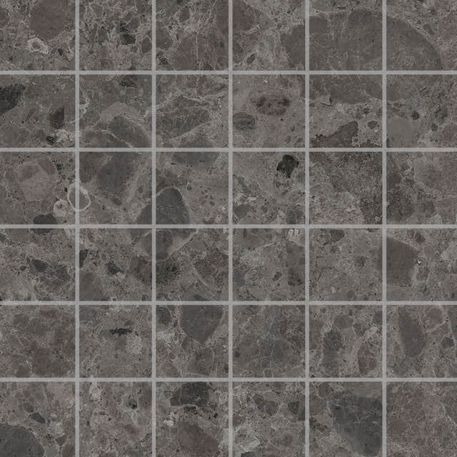Vikingbad Atmosphere Mosaikkflis 5x5cm / Dyp grå VikingBad VB-117440