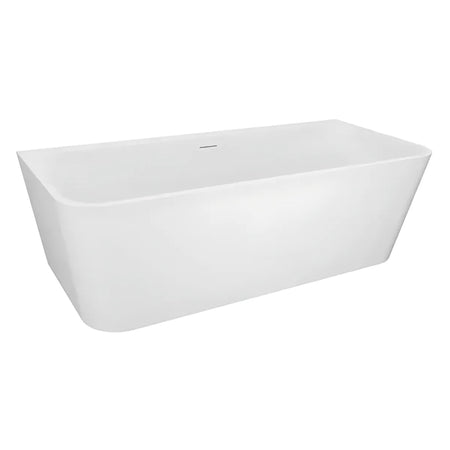 Vikingbad Badekar Dybe Rett 160-180 back to wall