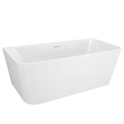 Vikingbad Badekar Dybe Rett 160-180 back to wall