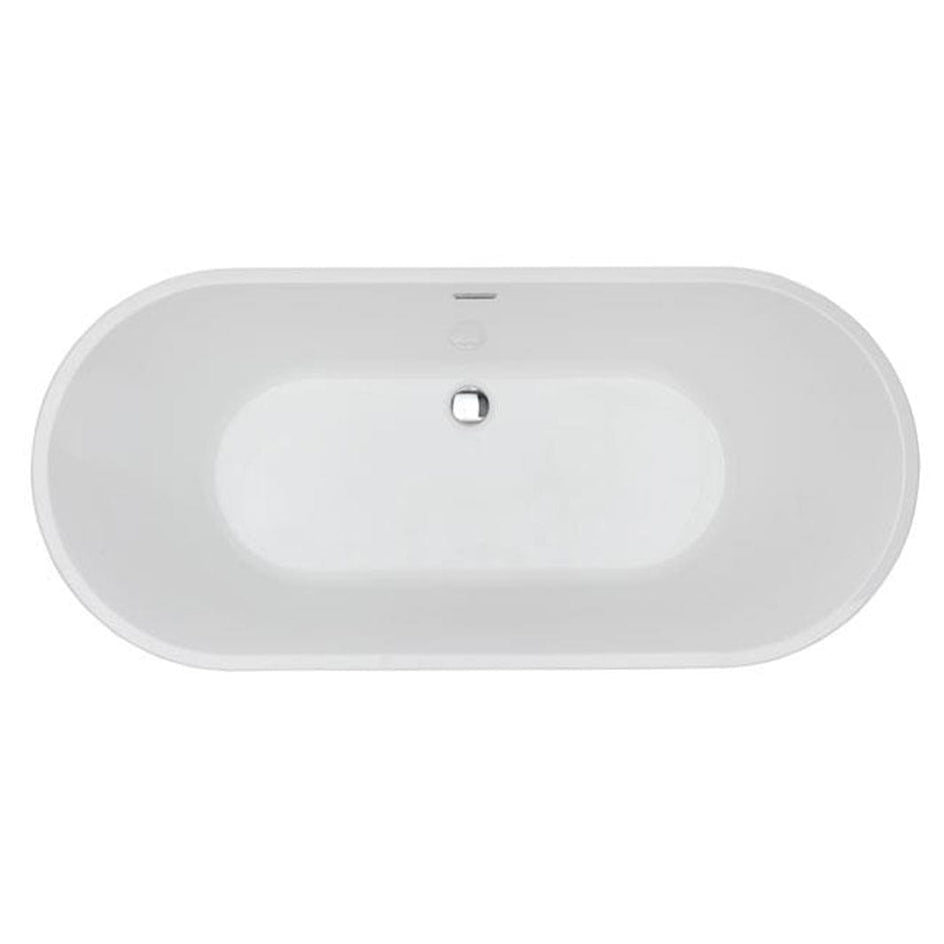 VikingBad Badekar Ellipse 177 Hvit / 177cm VikingBad Frittstående badekar VB-108250
