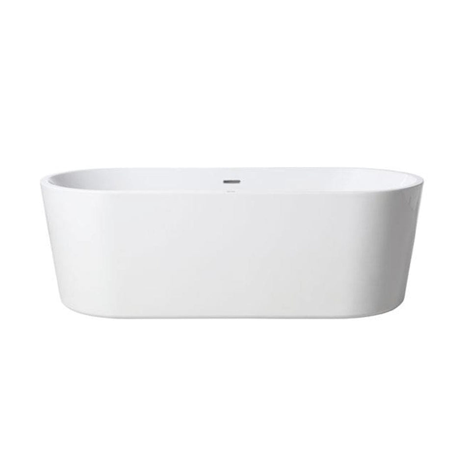 VikingBad Badekar Ellipse 177 Hvit / 177cm VikingBad Frittstående badekar VB-108250