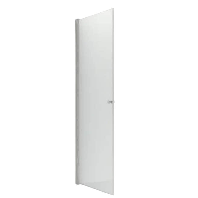 Vikingbad BRAGE Dusjdør rett Sølv / 70cm / Klart glass VikingBad Dusjdør VB-027040-01