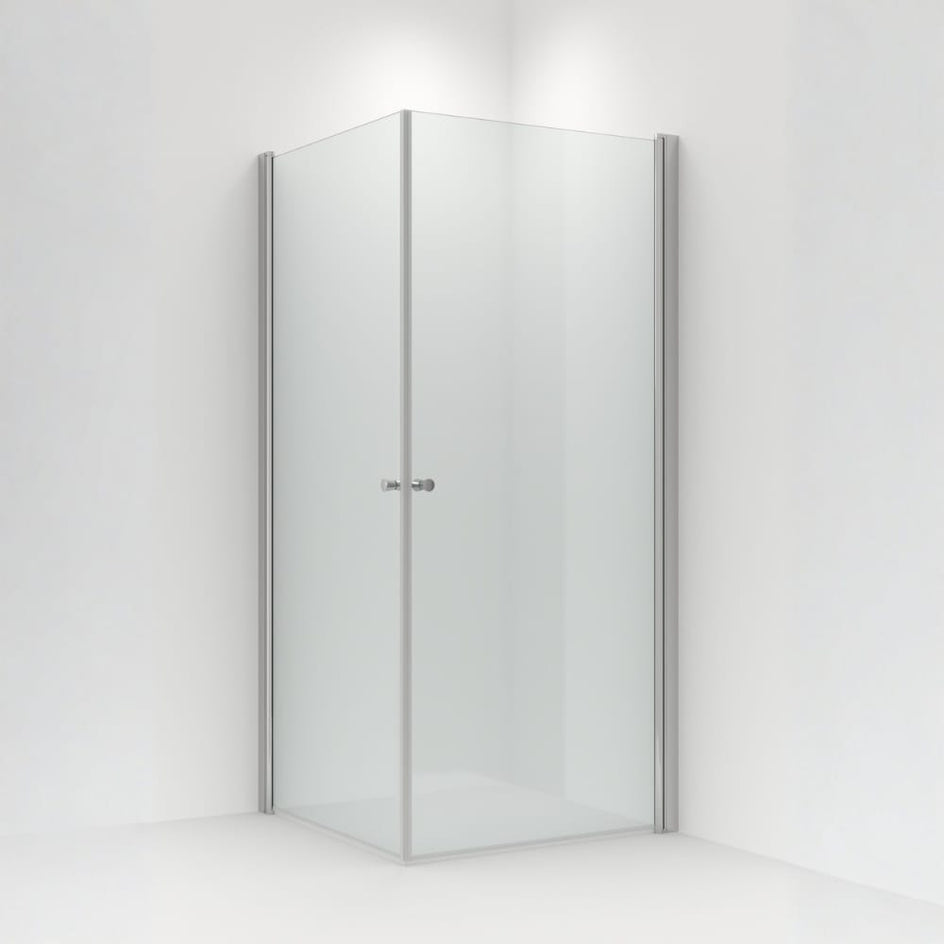 Vikingbad BRAGE Dusjhjørne rett Sølv / 70x70cm VikingBad Dusjhjørne VB-120904