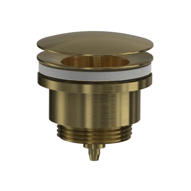 VikingBad Bunnventil servant med Pop-Up Ø63mm G1 1/4" Børstet messing VikingBad Bunnventil VB-002020-07