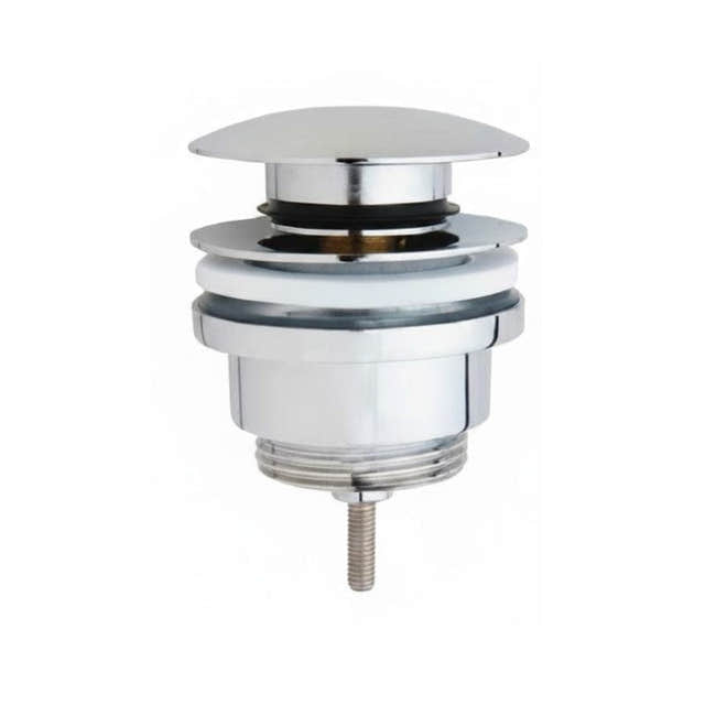 VikingBad Bunnventil servant med Pop-Up Ø63mm G1 1/4" Krom VikingBad Bunnventil VB-002020-01