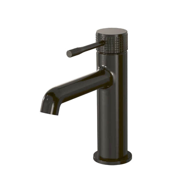VikingBad EIRIL Servantbatteri Børstet svart VikingBad Servantbatteri VB-017427-05