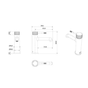 Vikingbad EIRIL Servantbatteri