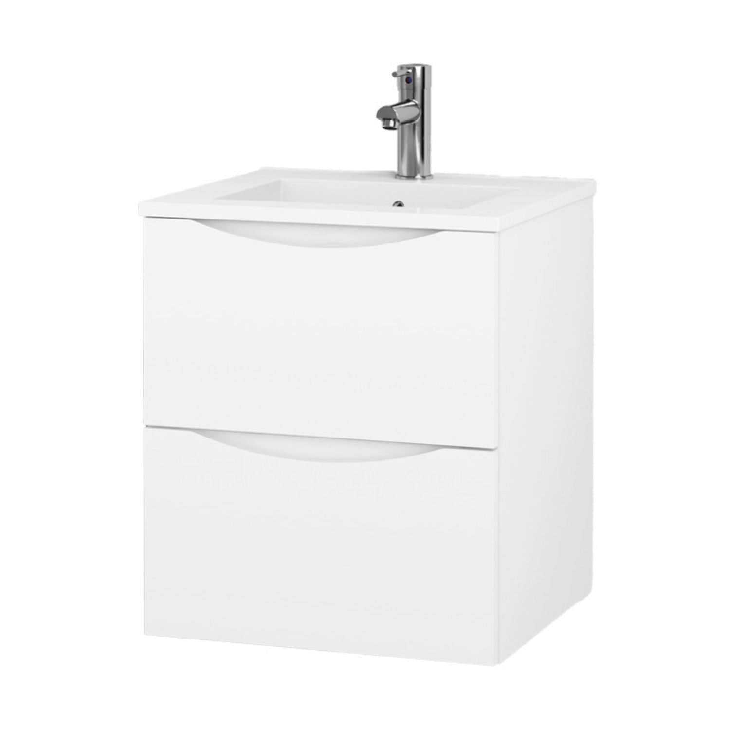 VikingBad ELI Servantskap Hvit Matt Hvit matt / 60cm VikingBad Servantskap VB-111157-F100