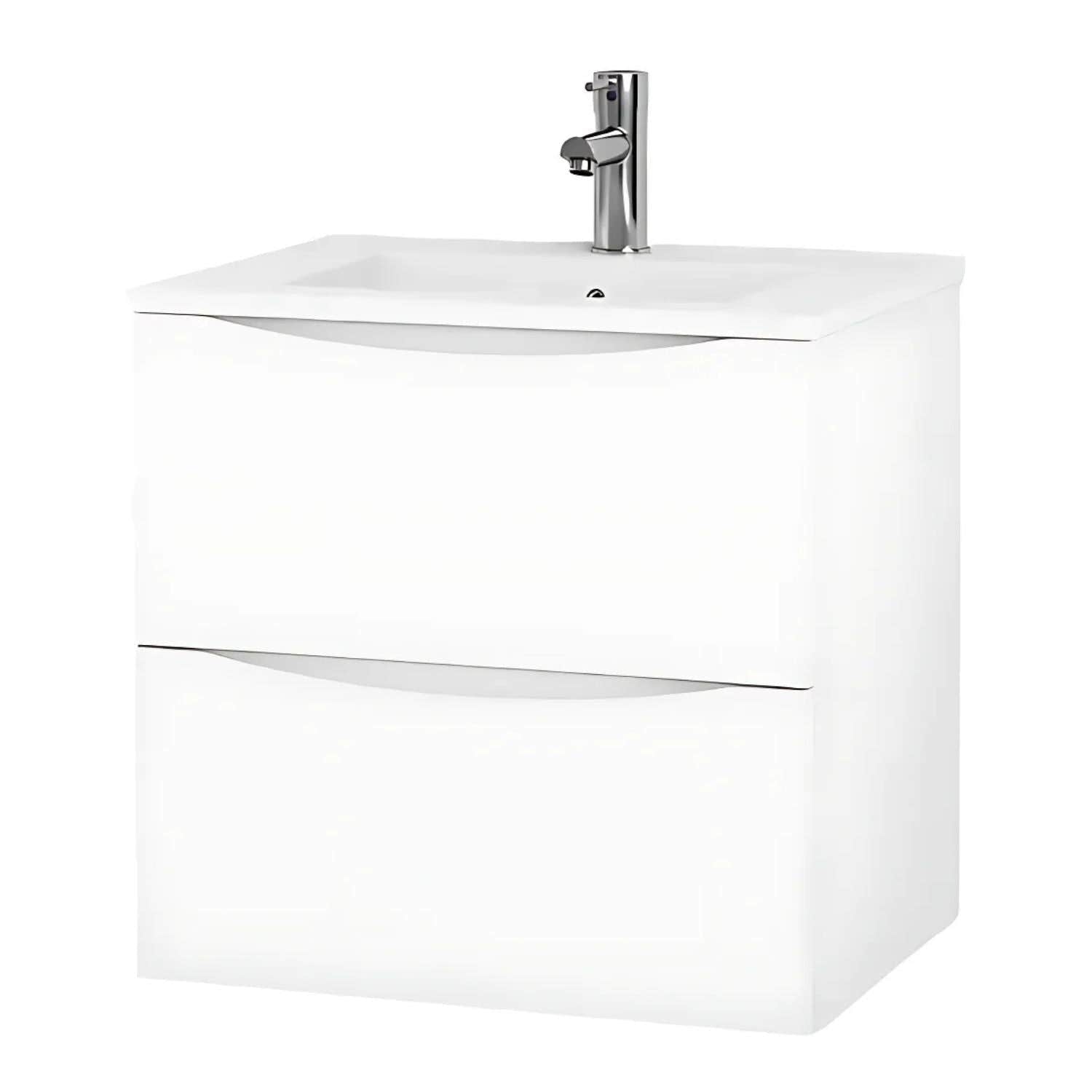 VikingBad ELI Servantskap Hvit Matt Hvit matt / 80cm VikingBad Servantskap VB-112555-F100