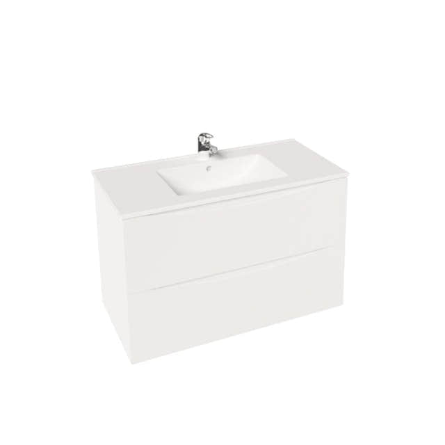 VikingBad ELI Servantskap med BEA servant Hvit matt / 90cm VikingBad Servantskap VB-116539