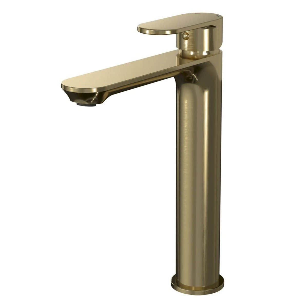 VikingBad Embla Høy Servantbatteri H297mm Børstet messing VikingBad Servantbatteri VB-005872-07