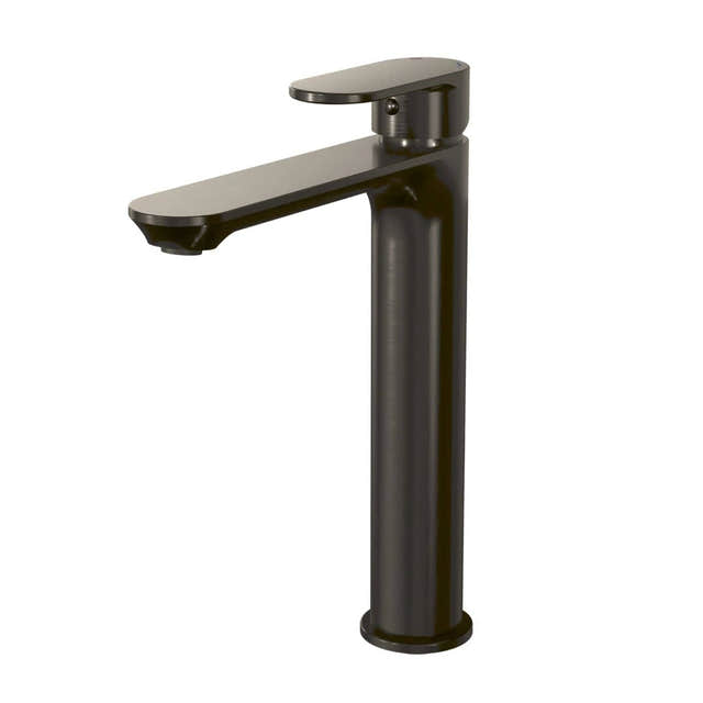 VikingBad Embla Høy Servantbatteri H297mm Børstet svart VikingBad Servantbatteri VB-005872-05