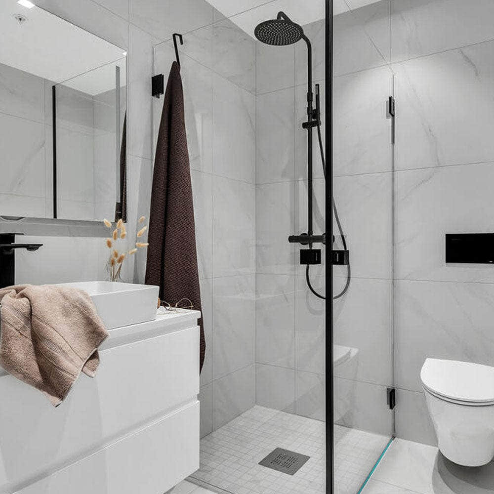 VikingBad EMIL Dusjhjørne Rett H200cm VikingBad Dusjhjørne