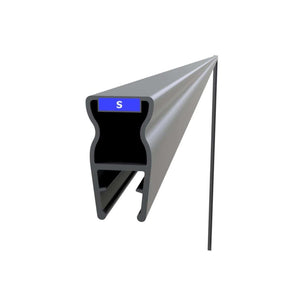 Vikingbad Magnetprofil Liam Dør Nisjemontering PVC H190,2cm