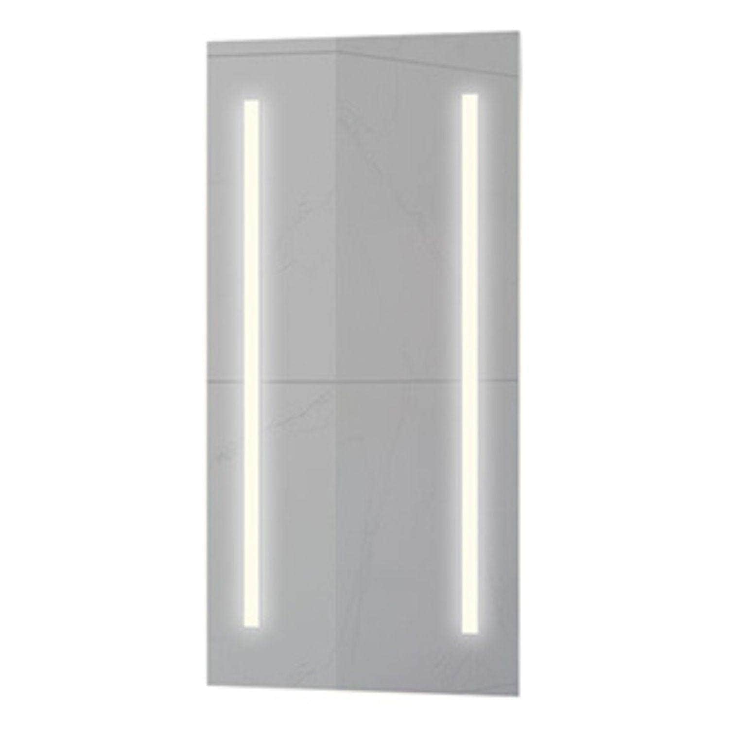 VikingBad Eva LED Baderomsspeil (sidelys) 40cm VikingBad Baderomsspeil VB-110781