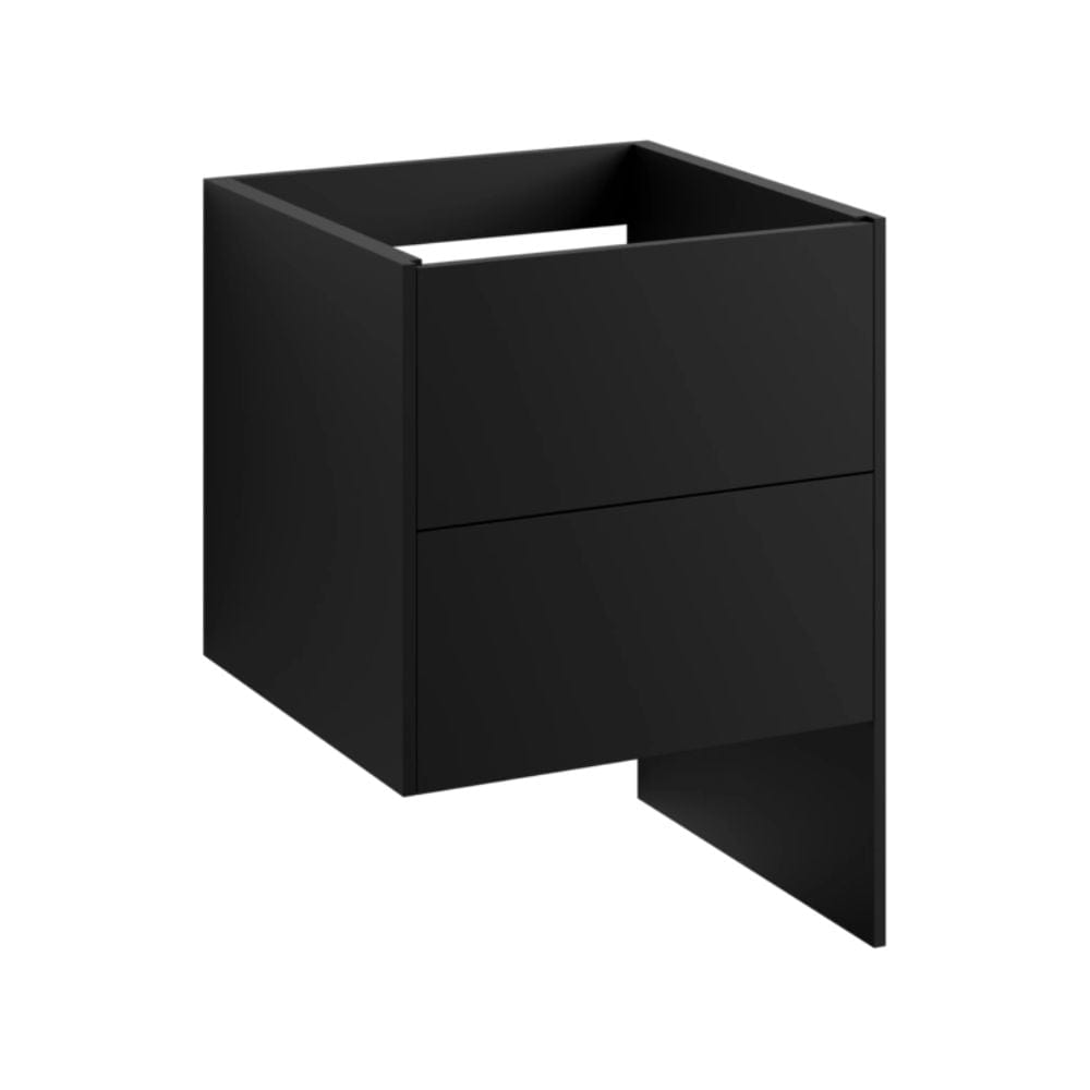 VikingBad Fay Servantskap med Lang Sideplate Svart matt / 60cm VikingBad Servantskap VB-119347