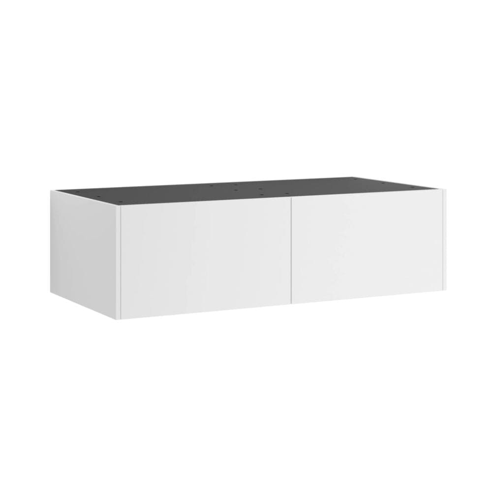 VikingBad Fay Slett Modul Dobbel Overskap Hvit matt VikingBad Sideskap bad VB-119220