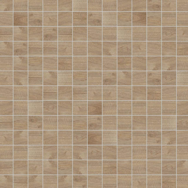 Vikingbad Greenwood Mosaikkflis 5x5cm / Miele brun VikingBad VB-114897