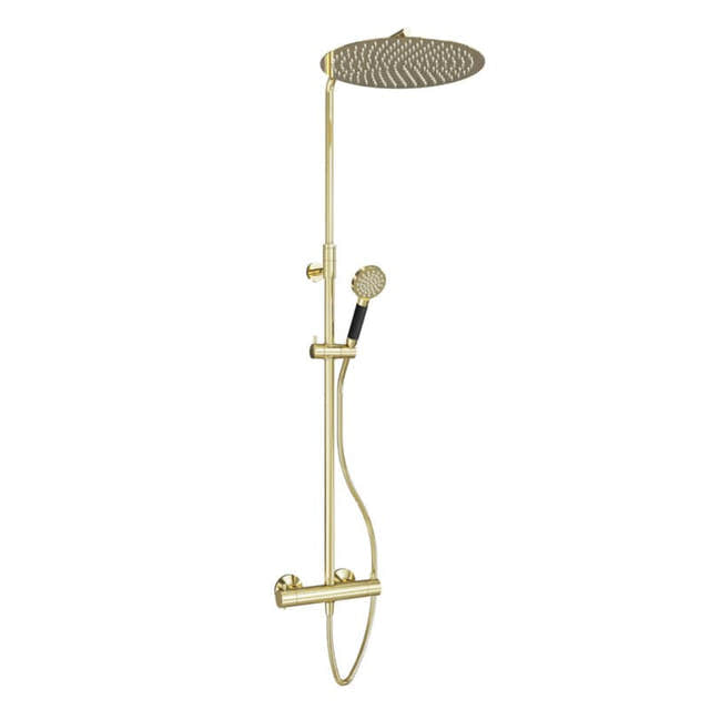 VikingBad Hedda Rainshower Rund Gull Bad.no VB-116999
