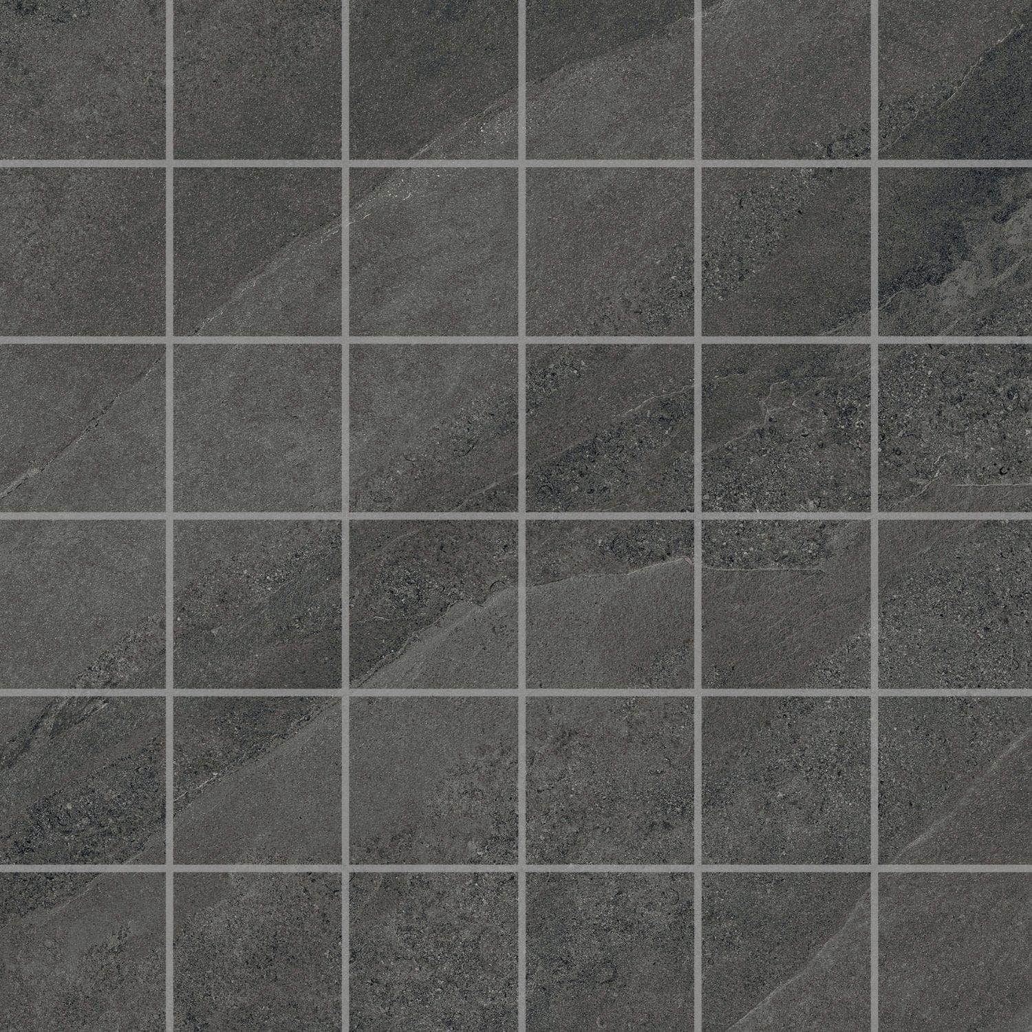 Vikingbad Horizon Mosaikkflis 5x5cm / Grafitt VikingBad VB-117442