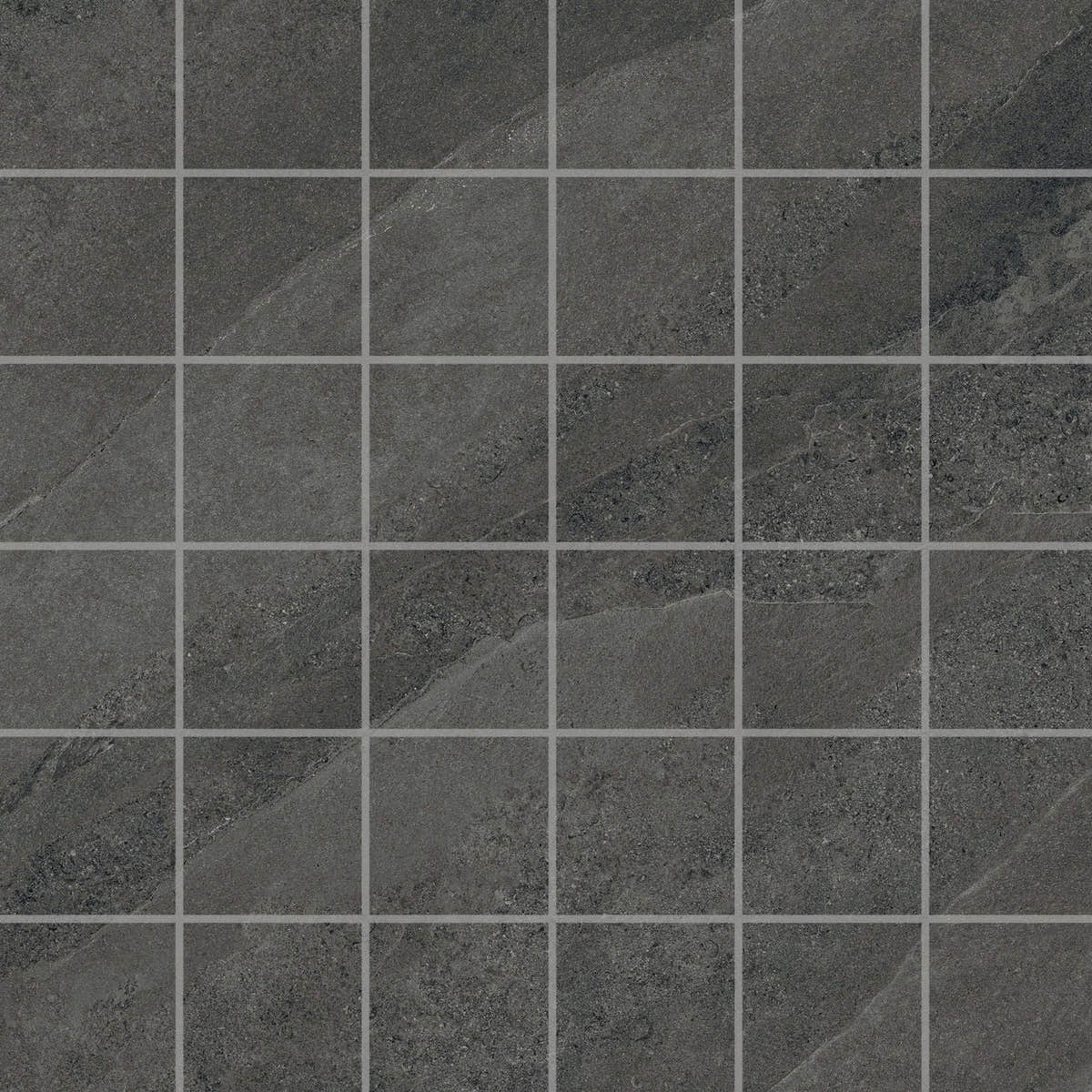 Vikingbad Horizon Mosaikkflis 5x5cm / Grafitt VikingBad VB-117442
