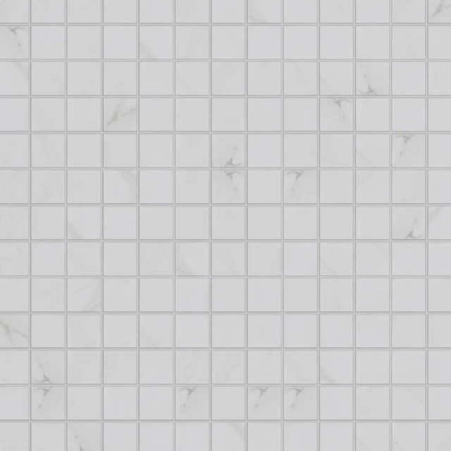 Vikingbad Hypnose Mosaikkflis 5x5cm / Hvit VikingBad VB-113323