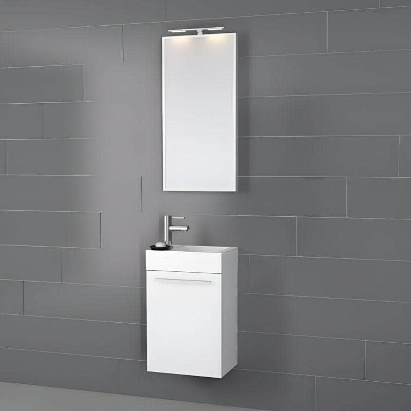 VikingBad IDA 40 Møbelservant B40xH10xD28cm Hvit / 40cm VikingBad Møbelservant VB-107441