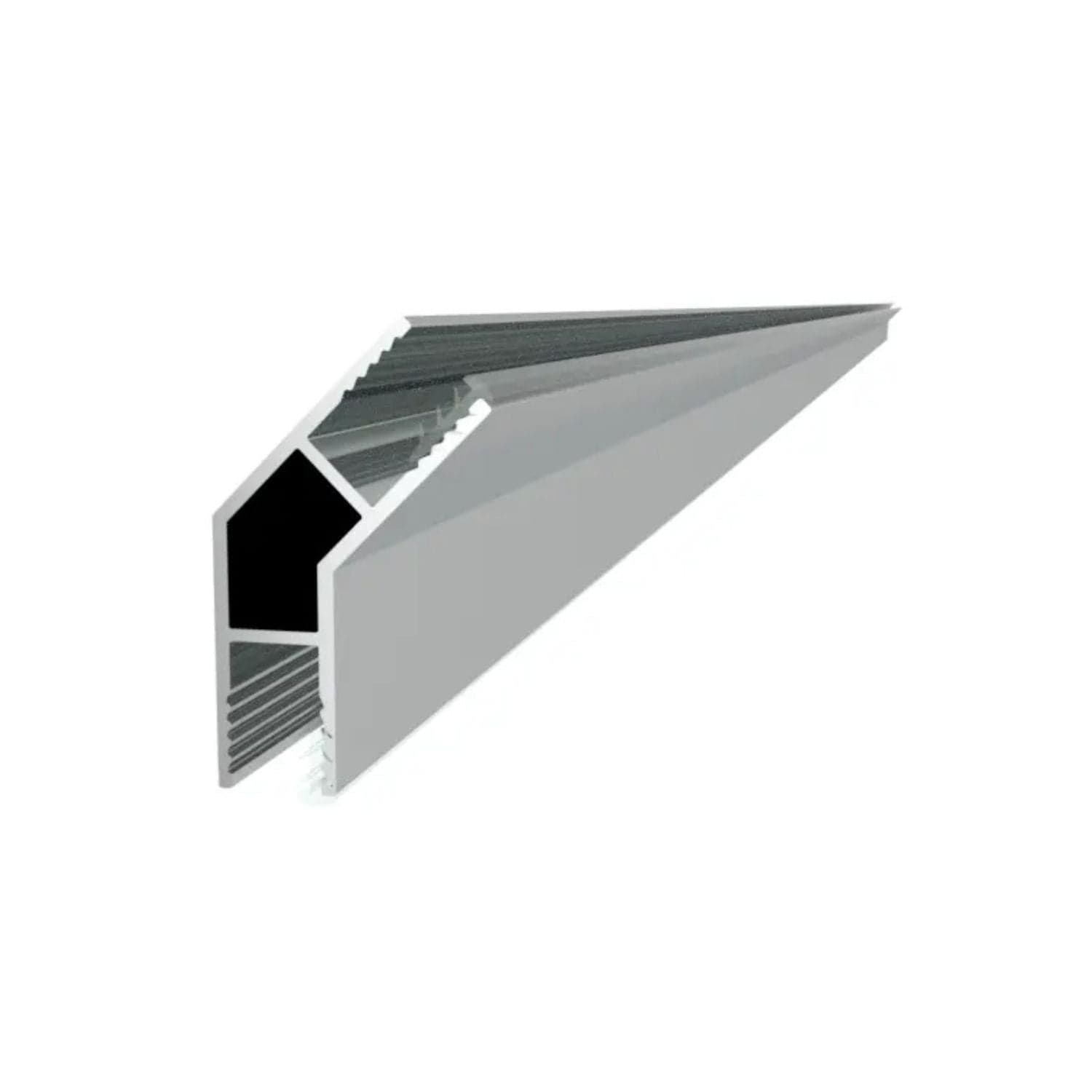 VikingBad LIAM Hjørneprofil 135° for 6mm glass - H192,7cm Sølv VikingBad Dusjtilbehør VB-003941-01