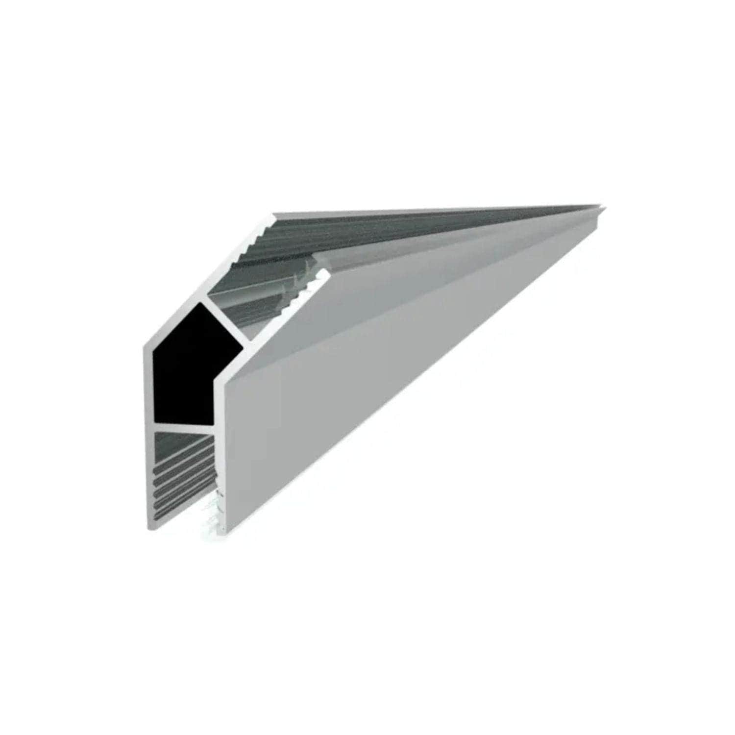 VikingBad LIAM Hjørneprofil 135° for 6mm glass - H192,7cm Sølv VikingBad Dusjtilbehør VB-003941-01