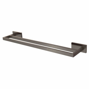 OUTLET: Vikingbad Luna Rett Dobbel Håndklestang B65cm