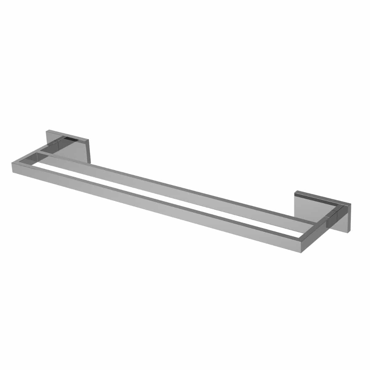 VikingBad Luna Rett Dobbel Håndklestang Krom VikingBad Håndklestang VB-017984-01