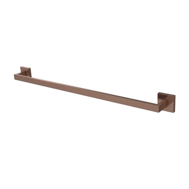 VikingBad Luna Rett Håndklestang Kan limes Børstet roségull VikingBad Håndklestang VB-017981-08