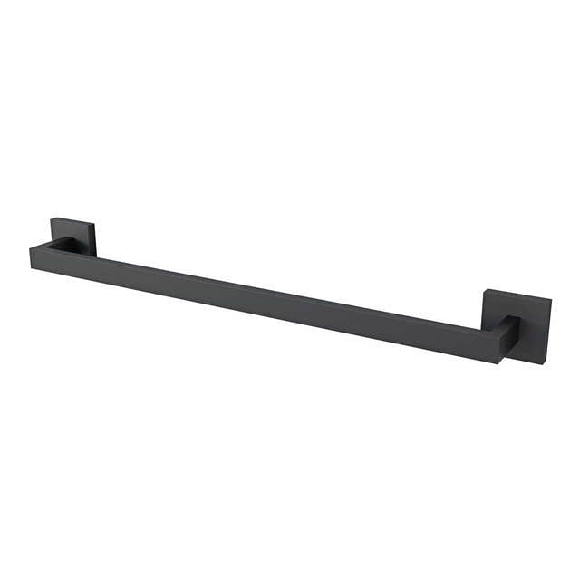 VikingBad Luna Rett Håndklestang L650mm Svart matt VikingBad Håndklestang VB-006184-02