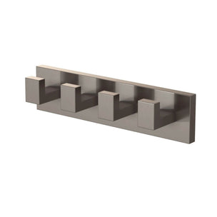 OUTLET: Vikingbad Luna Rett Knaggrekke med 4 kroker