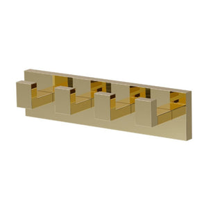 OUTLET: Vikingbad Luna Rett Knaggrekke med 4 kroker