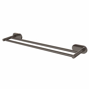 OUTLET: Vikingbad Luna Rund Dobbel Håndklestang B65cm