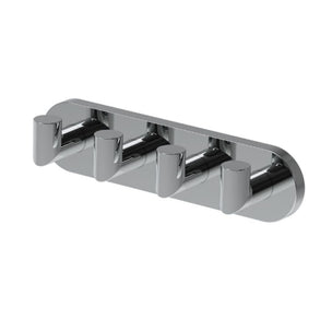 OUTLET: Vikingbad Luna Rund Knaggrekke med 4 kroker