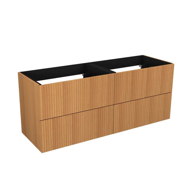 Vikingbad MIE Bølge Servantskap Eik / 120cm dobbel VikingBad Servantskap VB-116888