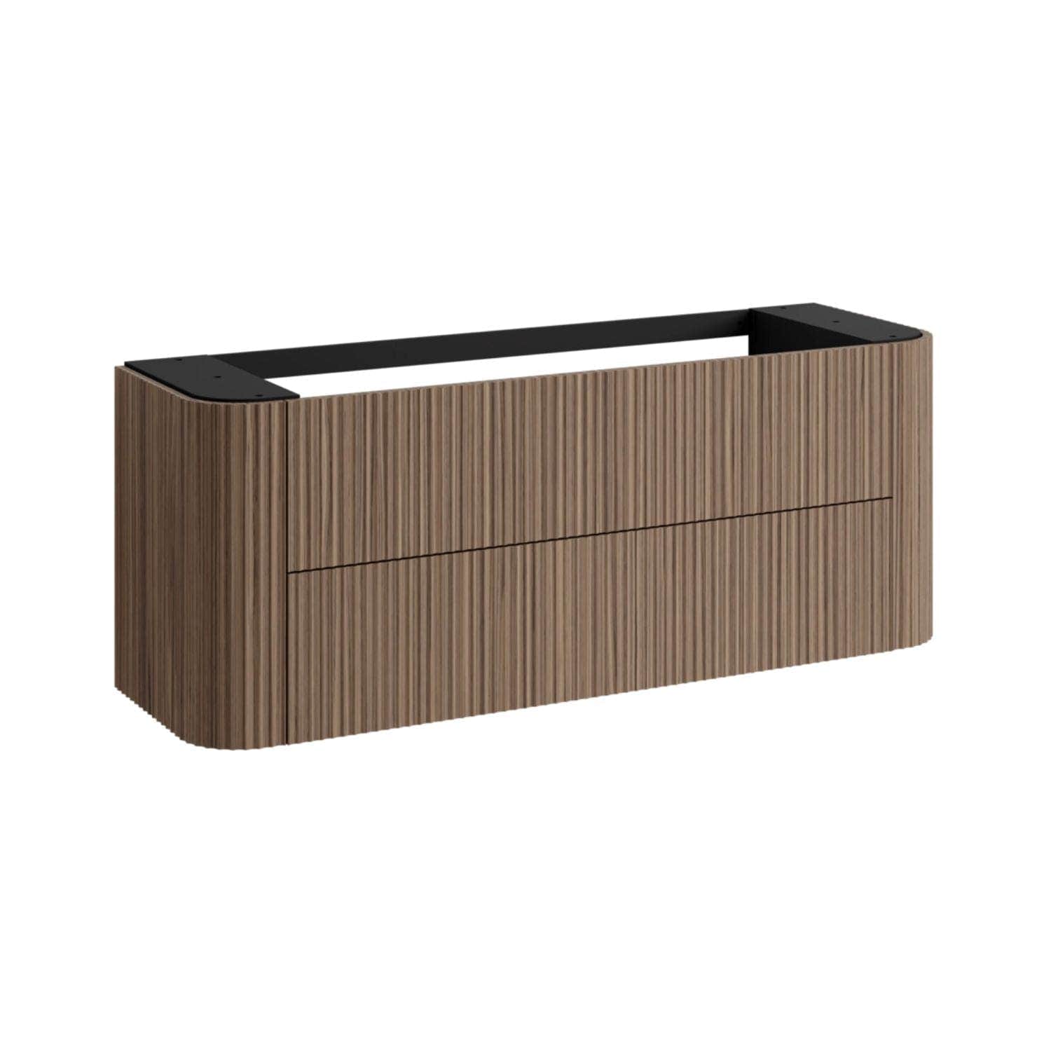 VikingBad MIE Buet Servantskap Valnøtt / 150cm VikingBad Servantskap VB-118806