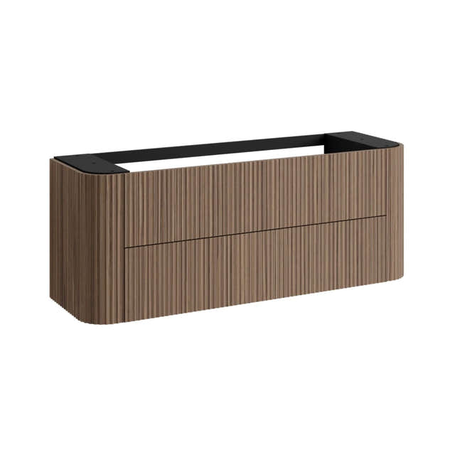 VikingBad MIE Buet Servantskap Valnøtt / 150cm VikingBad Servantskap VB-118806