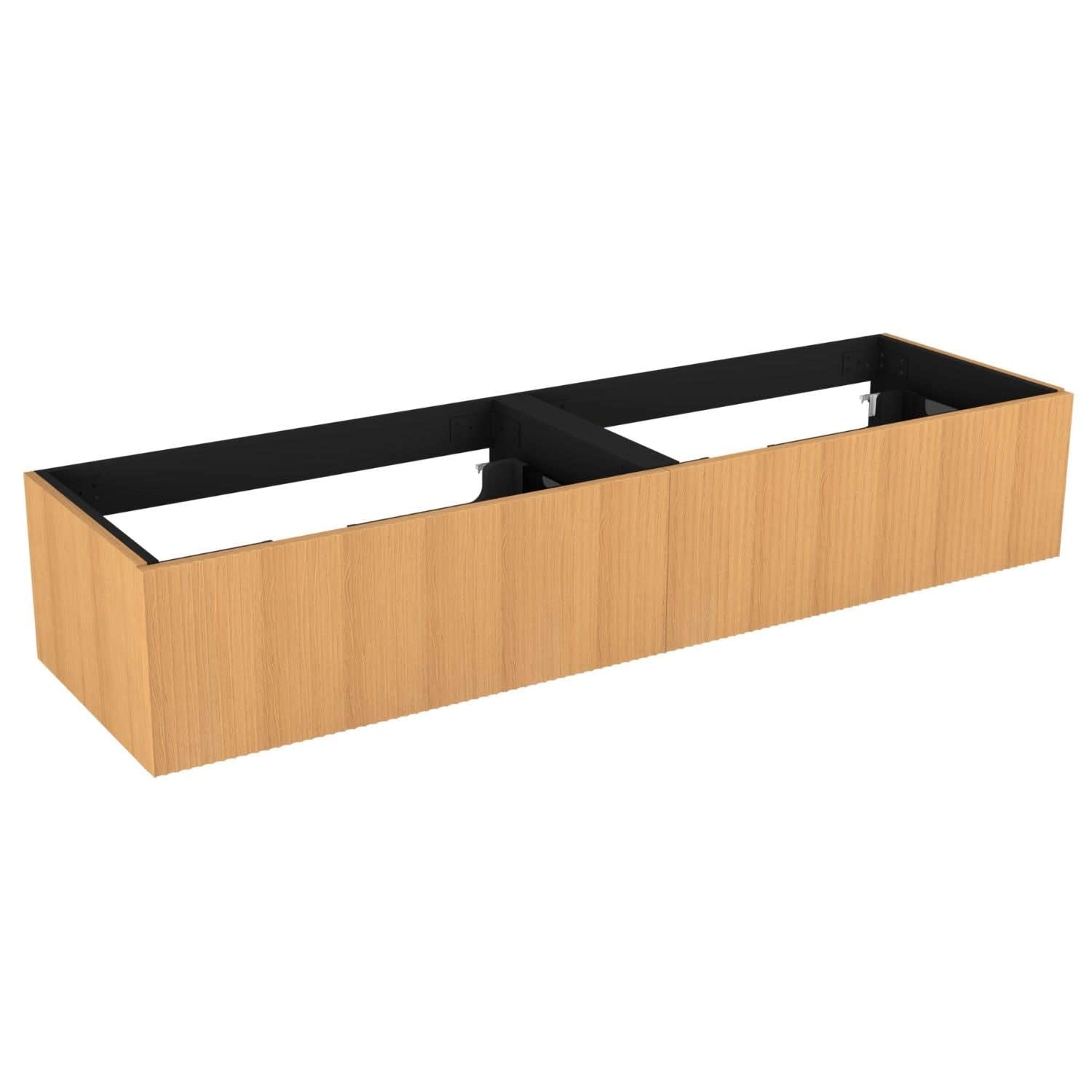VikingBad MIE Demi Bølge Servantskap Eik / 120cm VikingBad Servantskap VB-116917